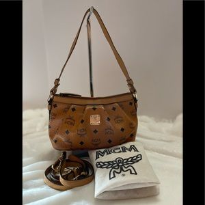 MCM Two-way cognac bag